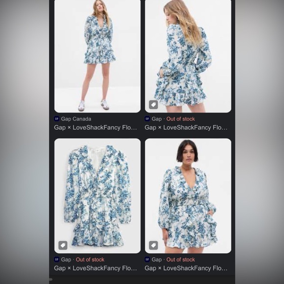 Gap x LoveShackFancy Ruffle Mini Dress - Picture 3 of 3